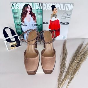 ZARA High Heeled Platform Shoe